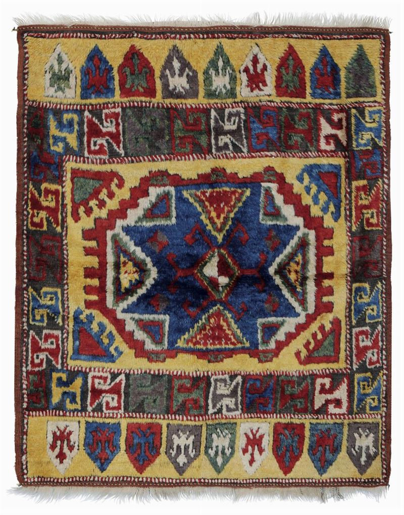 Eccezionale tappeto Konia, Anatolia fine XIX secolo  - Asta Tappeti Antichi - Cambi Casa d'Aste