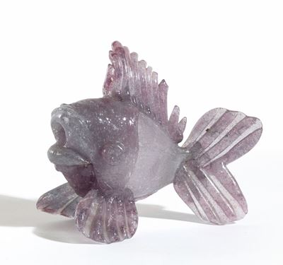 Jean Sala, Pesce in vetro pulegoso (ciclamino)