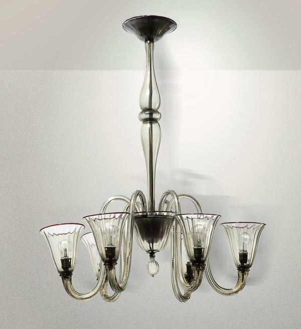 A pendant lamp, Italy, 1930s