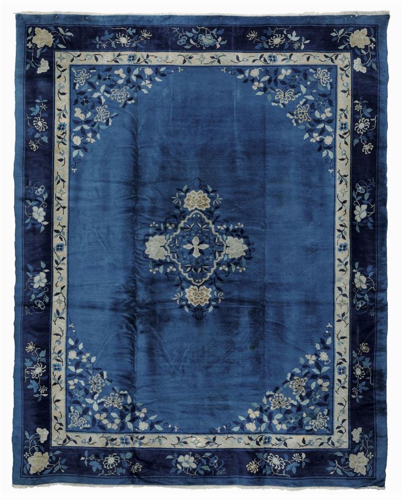 Tappeto Pechino, Cina fine XIX secolo  - Auction antique rugs - Cambi Casa d'Aste