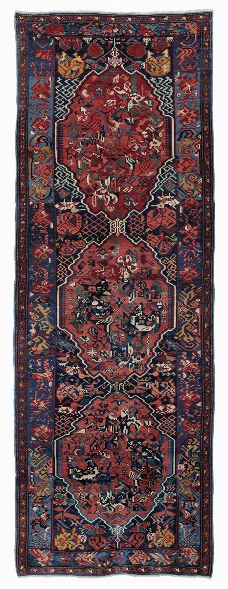 Passatoia Karabagh, Caucaso fine XIX secolo  - Auction antique rugs - Cambi Casa d'Aste