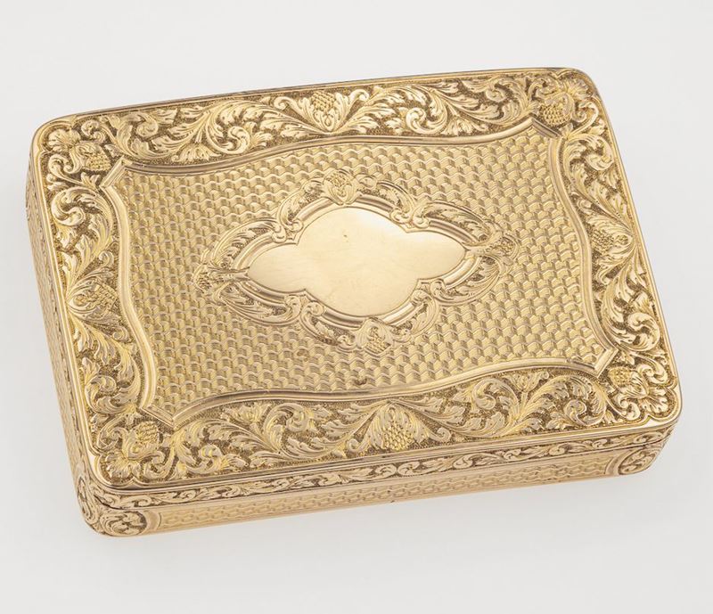 Scatola incisa  - Asta Fine Jewels - Cambi Casa d'Aste