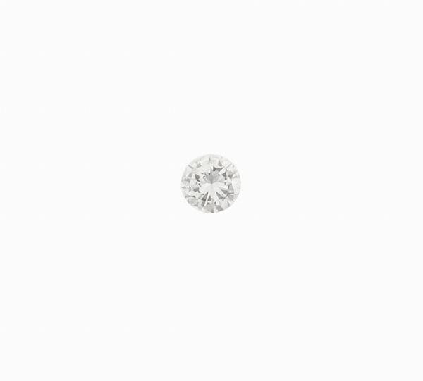 Brilliant-cut diamond weighing 1.53 carats. Gemmological Report R.A.G. Torino
