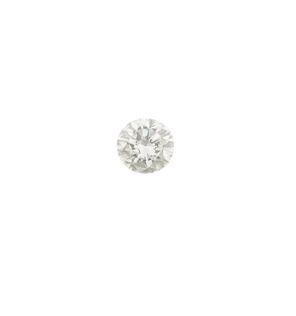 Brilliant-cut diamond weighing 3.51 carats. Gemmological Report R.A.G. Torino n. DV19125