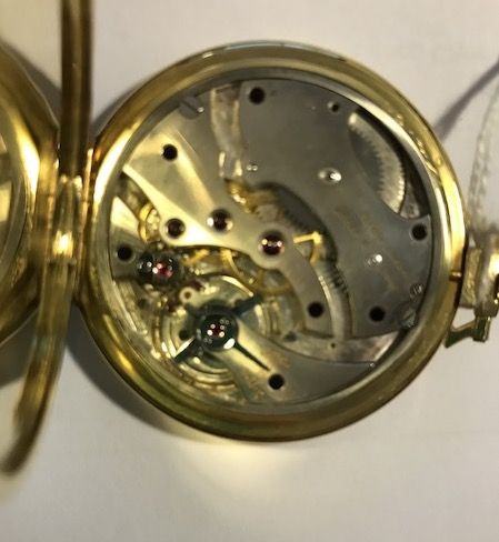 Ulysse Nardin - Orologio da Tasca in Oro Giallo 18kt.