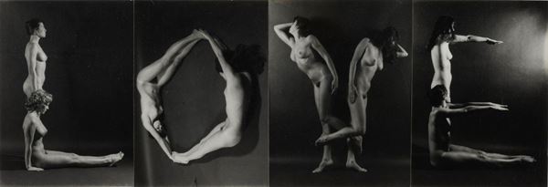 Nino Lo Duca (1940) Le mie modelle (alfabeto umano), LOVE, 1974