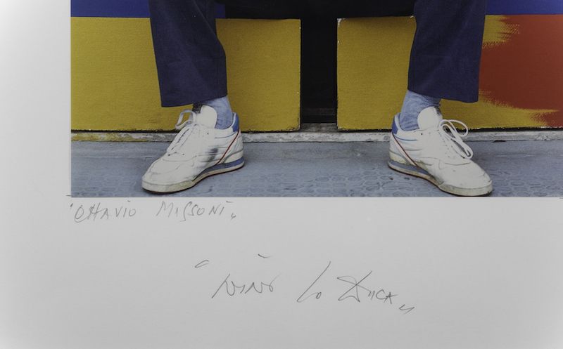 Nino lo Duca (1940)ottavio Missoni nel Suo Studio a Sumirago, 1980