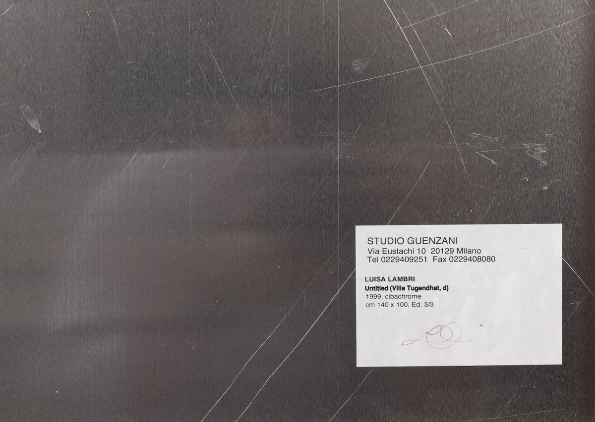 Luisa Lambri (1969)senza Titolo (villa Tugendhat), 1999