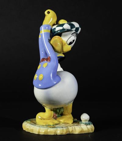 Zaccagnini, Ceramiche Zaccagnini S.A., Figura di Paperino golfista
