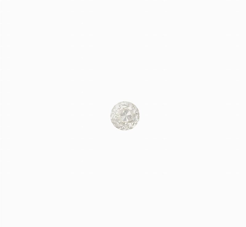 Old-cut diamond weighing 1.72 carats. Gemmological Report R.A.G. Torino n. DV19129  - Auction Fine Jewels  - Cambi Casa d'Aste