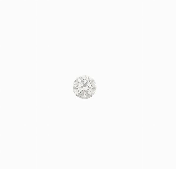Brilliant-cut diamond weighing 1.49 carats. Gemmological Report R.A.G. Torino