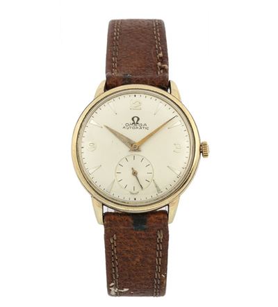 Omega - Orologio da Polso in Oro Giallo con Movimento a Doppia Molla