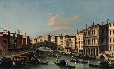 Apollonio Domenichini, Maestro della Fondazione Langmatt (venezia, Attivo 1740-1770) Veduta del C...