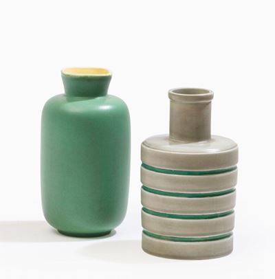 Gariboldi Giovanni, Vasi in ceramica Richard Ginori, San Cristoforo, Milano (circa 1930)
