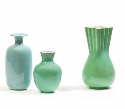 Giovanni Gariboldi, Vasi Richard Ginori, San Cristoforo (Milano), ceramica a colaggio e smalto lu...