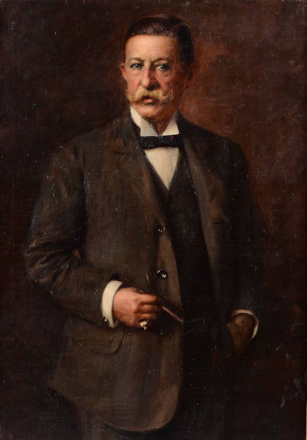 Giuseppe Pennasilico (1861 - 1940) Ritratto del generale Capironi
