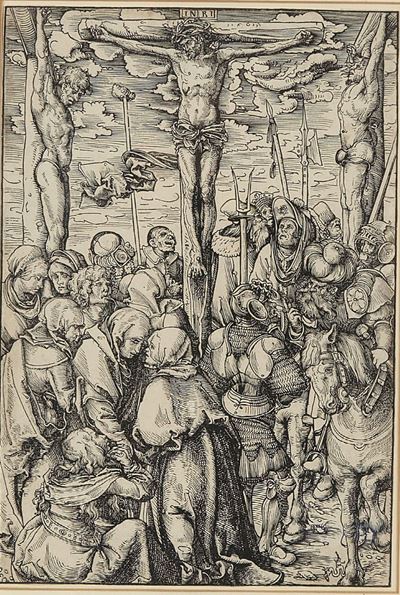 Lucas Cranach il Vecchio (kronach 1472 - Weimar 1553) la Crocefissione, 1509