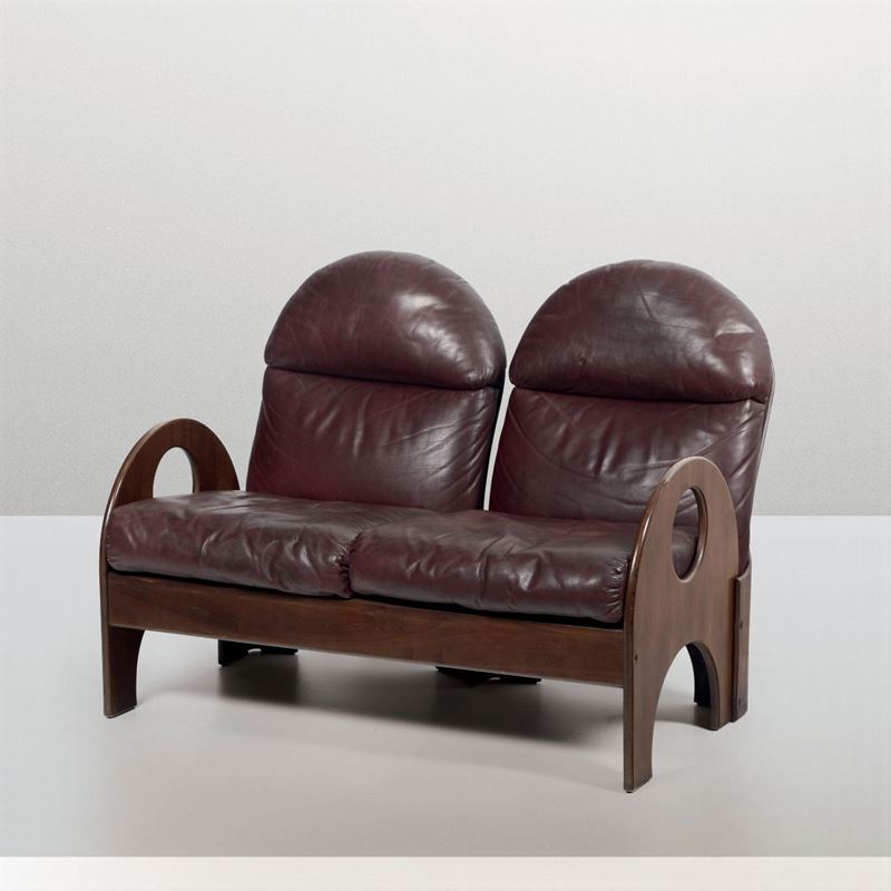 G. Aulenti, a mod. Arcata sofa, Italy, 1968  - Auction Design - Cambi Casa d'Aste