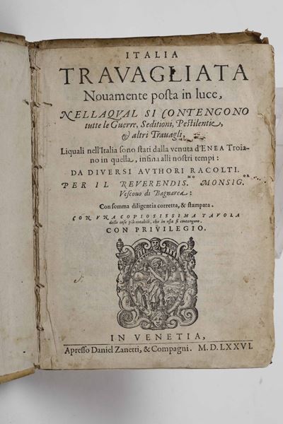 Locati, Umbertoitalia Travagliata Nouamente Posta in Luce, nella Qual Si Contengono Tutte le Guer...