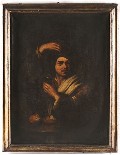Giuseppe Romani (como 1654-1718)ragazzo Pitocco con Bicchiere