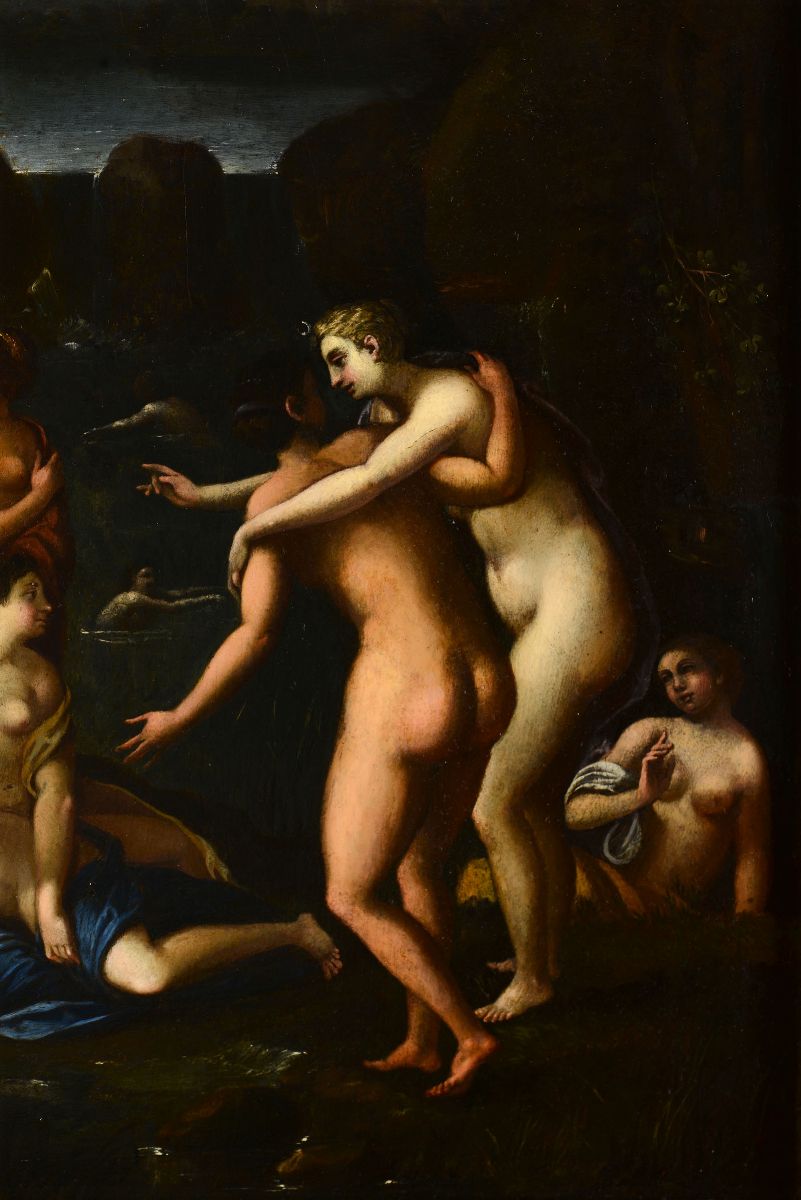 Scuola Emiliana del XVII Secolo Diana e Callisto