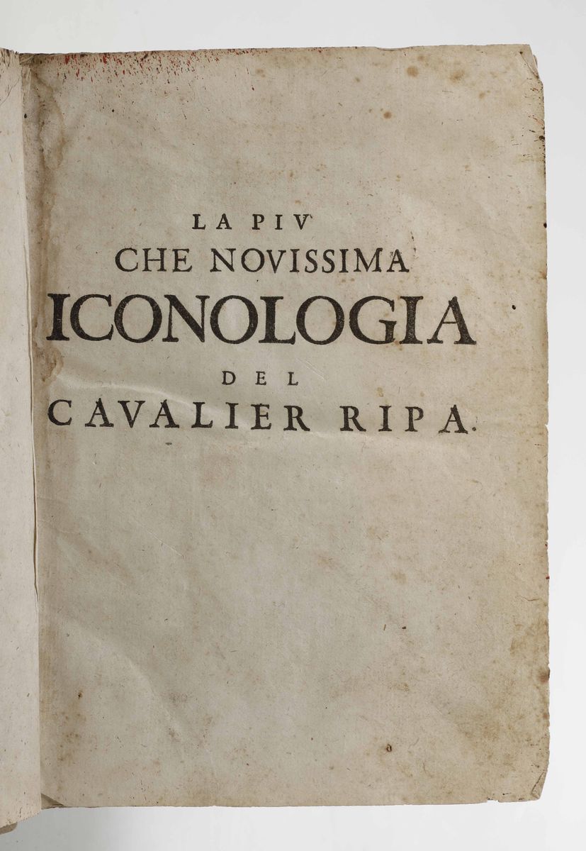 Ripa, Cesaredella Più che Novissima Iconologia di Cesare Ripa Perugino... in Padua, per Donato Pa...
