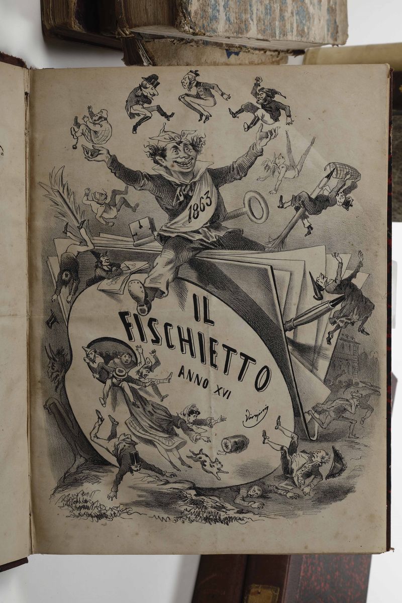 Giornali Ottocenteschila Gazzetta di Modena... Anni 1832 e 1833. Modena, Stamperia Camerale.