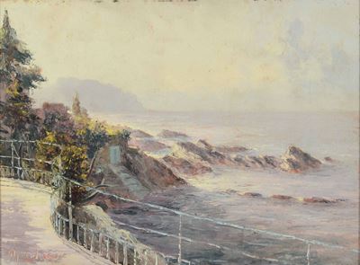 Giuseppe Arigliano (1917-1999)passeggiata di Nervi