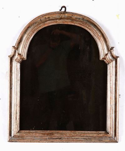 Specchiera in Legno Argentato