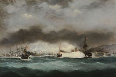 Basi Ivancovich (1815-1898)la Battaglia di Lissa, 1892