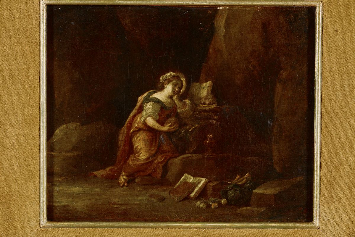 David Teniers (anversa 1610 - Bruxelles 1690) Maddalena Penitente
