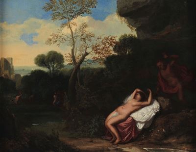 Cornelis Van Poelenburch (utrecht 1594-1667), Seguace di la Morte di Procri