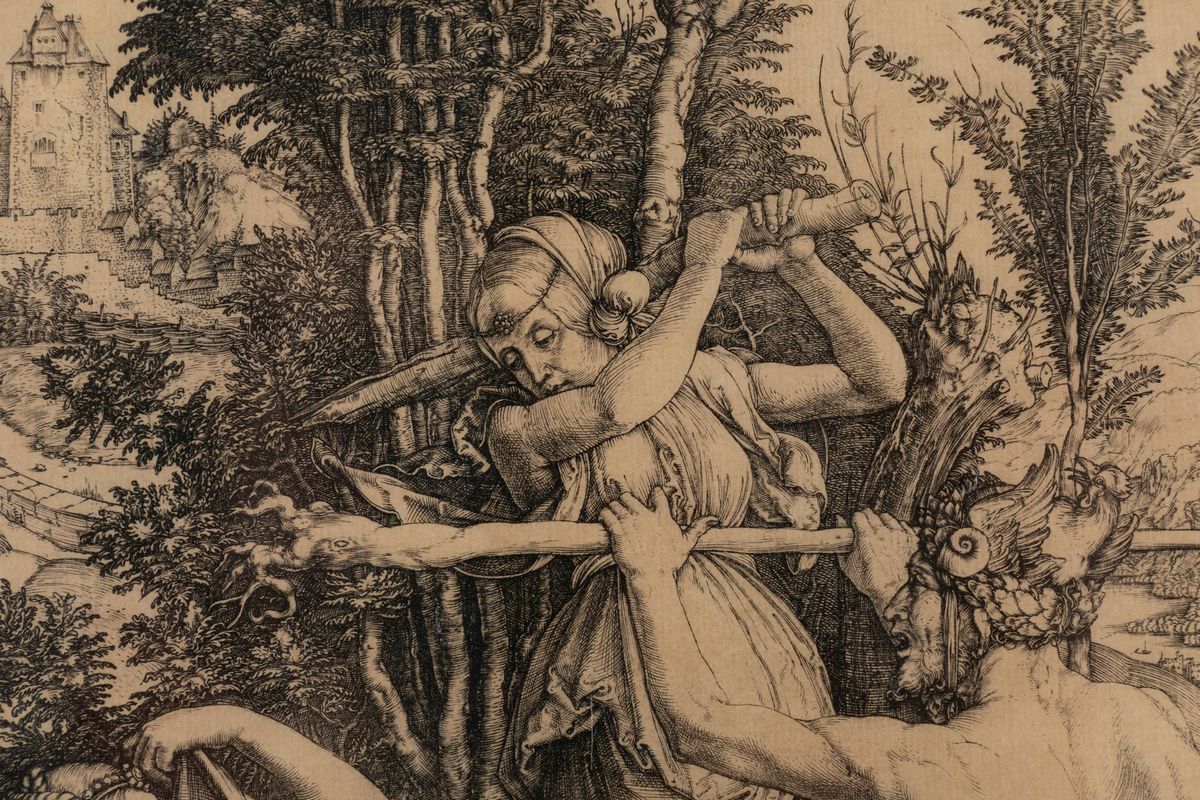 Albrecht Dürer (norimberga 1471-1528) il Grande Satiro, 1498