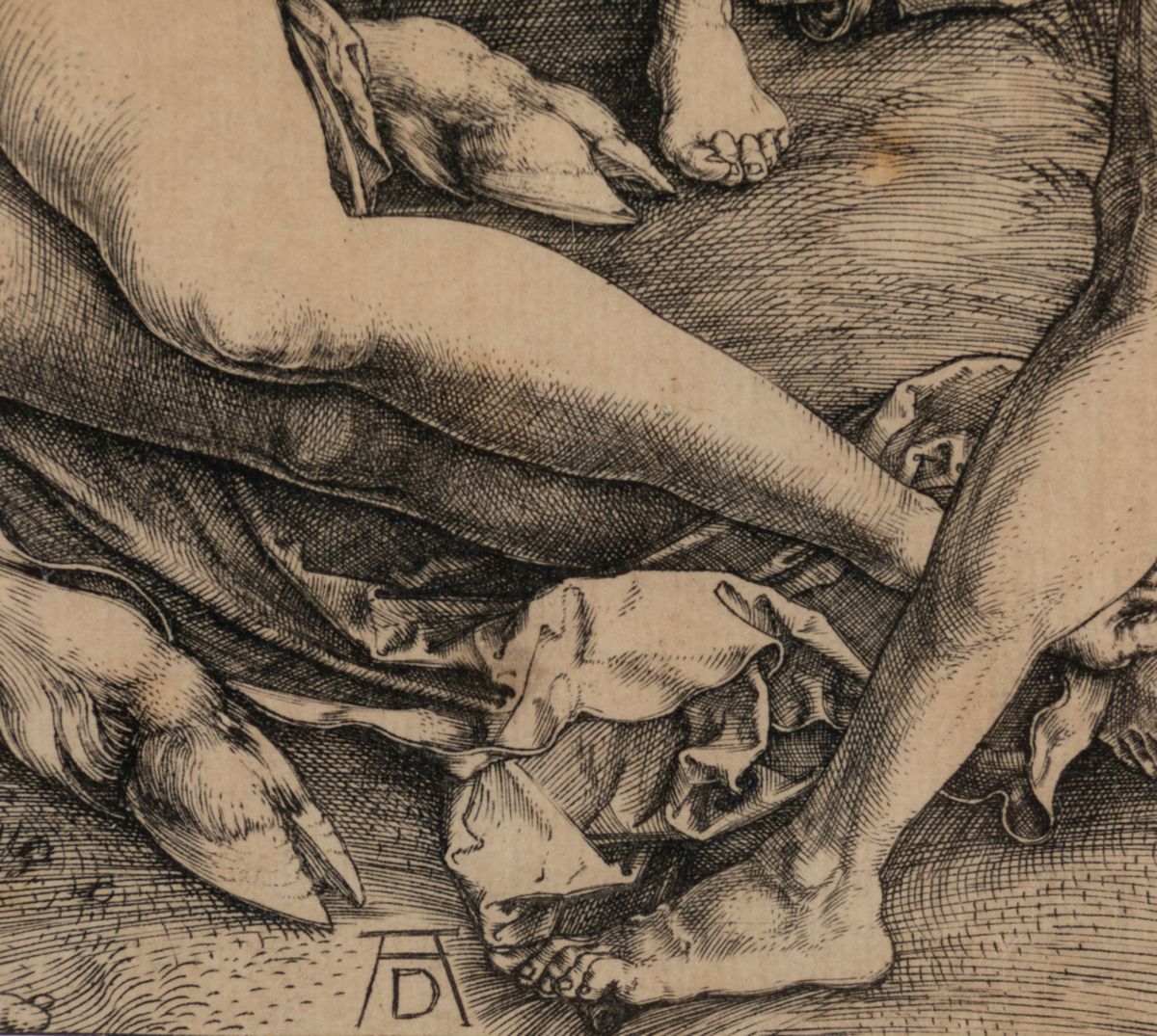 Albrecht Dürer (norimberga 1471-1528) il Grande Satiro, 1498