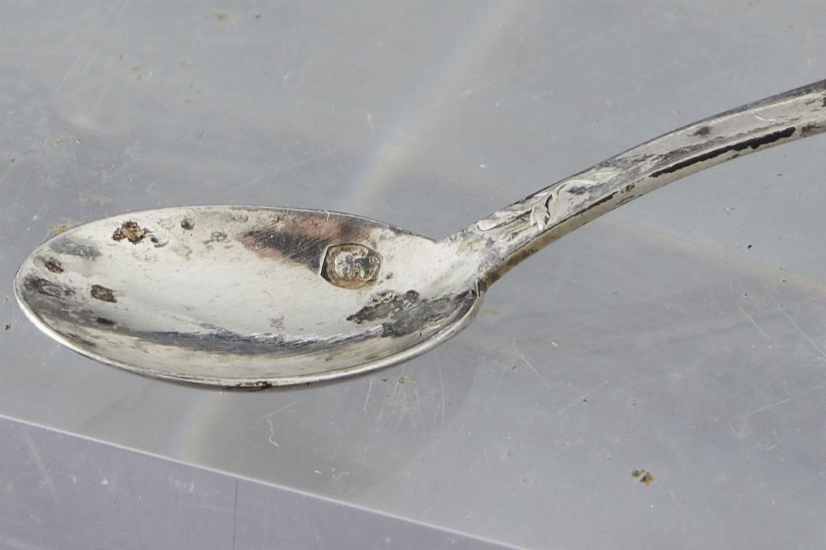Coppia di Salierine in Argento e Vetro in Scatola Originale. Argenteria Francese Prima Metã del X...