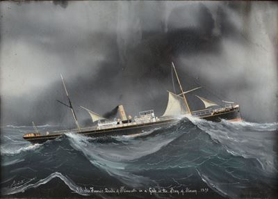 Luigi Roberto (1845-1910)ritratto della Sir Francis Drake, 1890