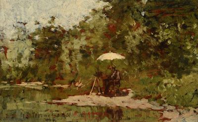Eugenio Gignous (1850-1906)il Pittore