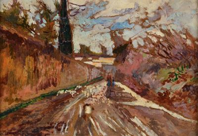 Ulvi Liegi (1859-1939)dopo la Pioggia