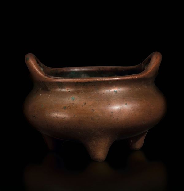 A bronze censer, China, Ming Dynasty, late 1600s