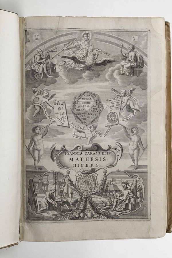 Caramuelis, Ioannis Mathesis biceps vetus et nova...Campaniae, In Officina Episxopali, 1670.