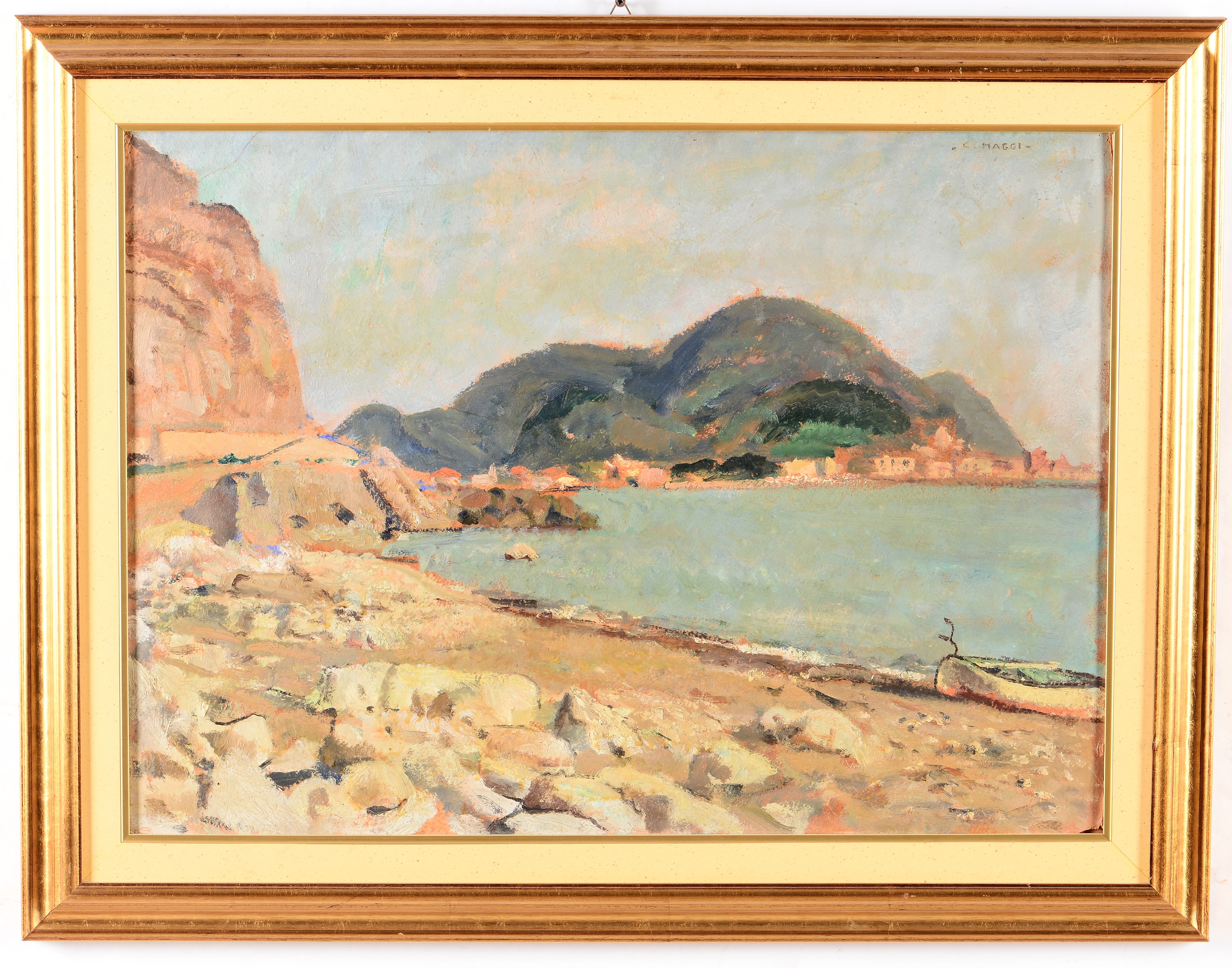 Cesare Maggi - Paesaggio Costiero