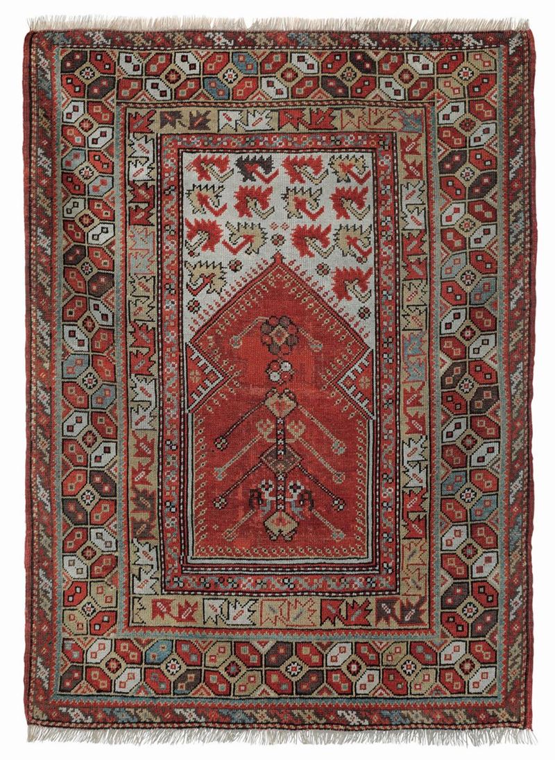 Tappeto Melas, Anatolia fine XIX secolo  - Auction antique rugs - Cambi Casa d'Aste