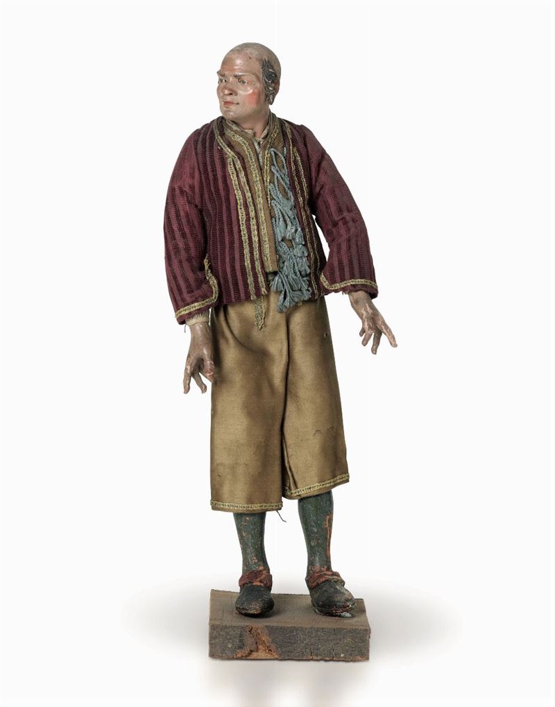 A shepherd, Naples, late 17/1800s  - Auction Sculptures and works of art - Cambi Casa d'Aste