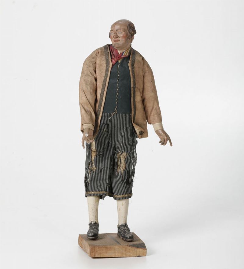 A peasant, Naples, late 17/1800s  - Auction Sculptures and works of art - Cambi Casa d'Aste