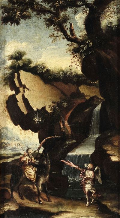 Scuola del Centro Italia del XVII Secolo Episodio Sacro