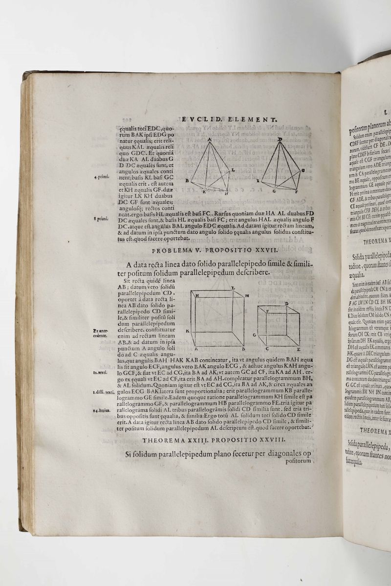 Euclideelementorum Libri XV Unà Cum Scholys Antiquis. a' Federico Commandino...pisauri, Jacobus C...