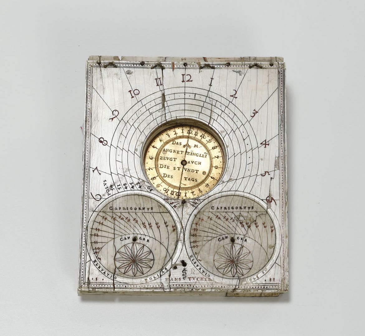Dittico Solare in Avorio