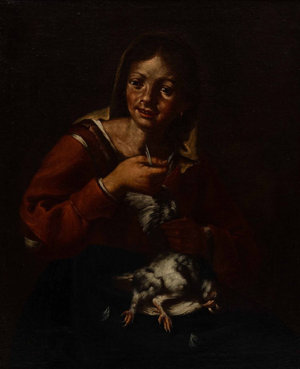 Giacomo Francesco Cipper Detto il Todeschini (documentato dal 1705 al 1736), Attribuito Adonna co...