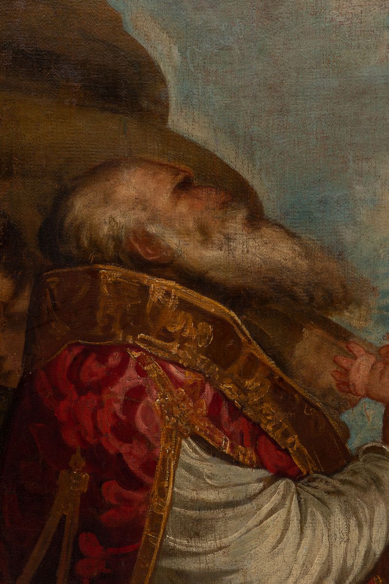 Alessandro Varotari Detto il Padovanino (padova 1588 - Venezia 1649) Presentazione di Gesù al Tem...