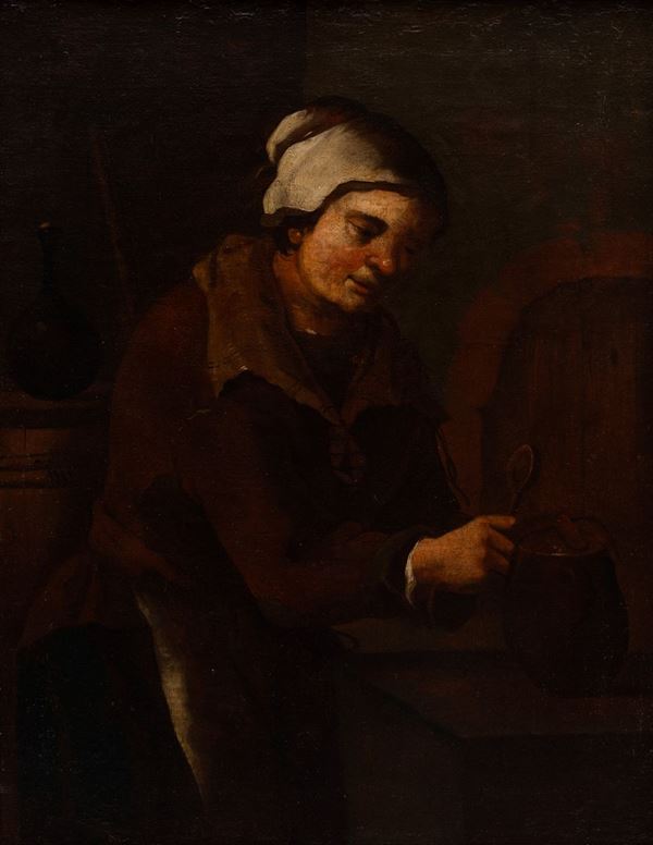 Antonio Amorosi (Comunanza 1660-1738) Cuoca